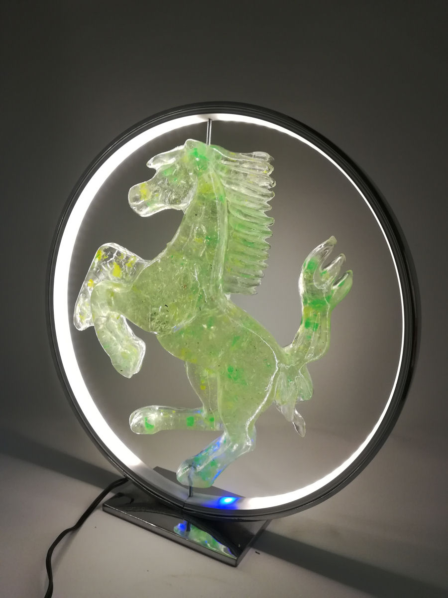 green horse contemporary art collection italdesignfogliaro