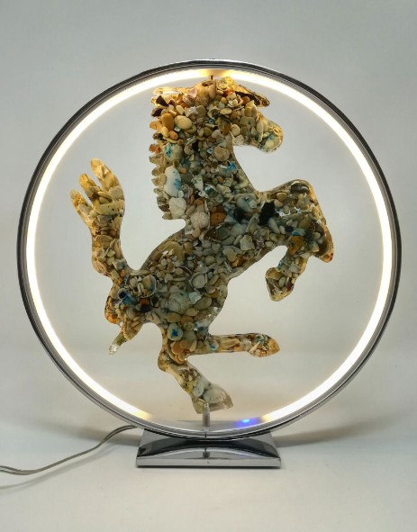 cerchio di luce arte contemporanea italdesignfogliaro